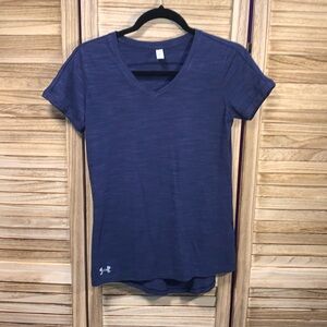 Under armour  Heat Gear Heathered Blue Size XS